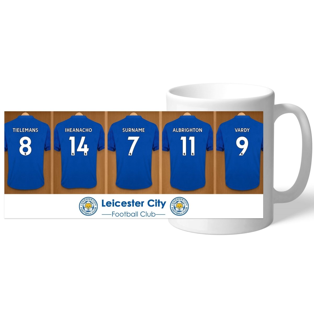 Leicester City Football Club Dressing Room Mug - ScentiMelti Home Fragrance, Beauty & Gifts UK