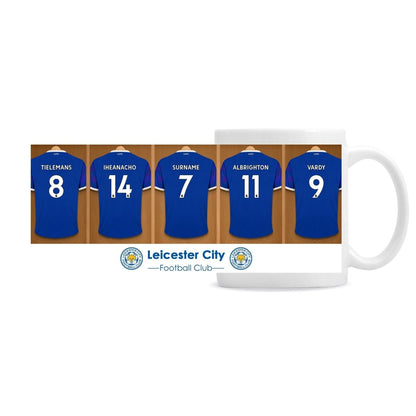 Leicester City Football Club Dressing Room Mug - ScentiMelti Home Fragrance, Beauty & Gifts UK