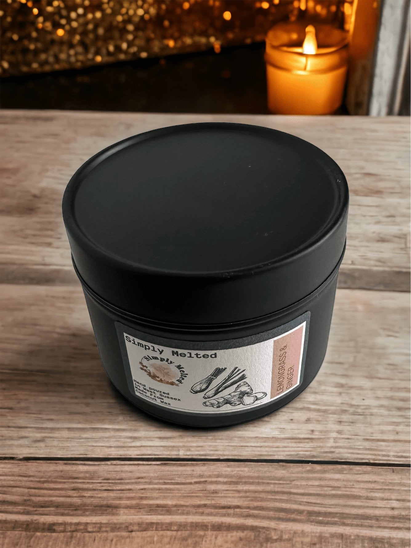 Lemongrass & Ginger Candle - ScentiMelti Home Fragrance, Beauty & Gifts UK