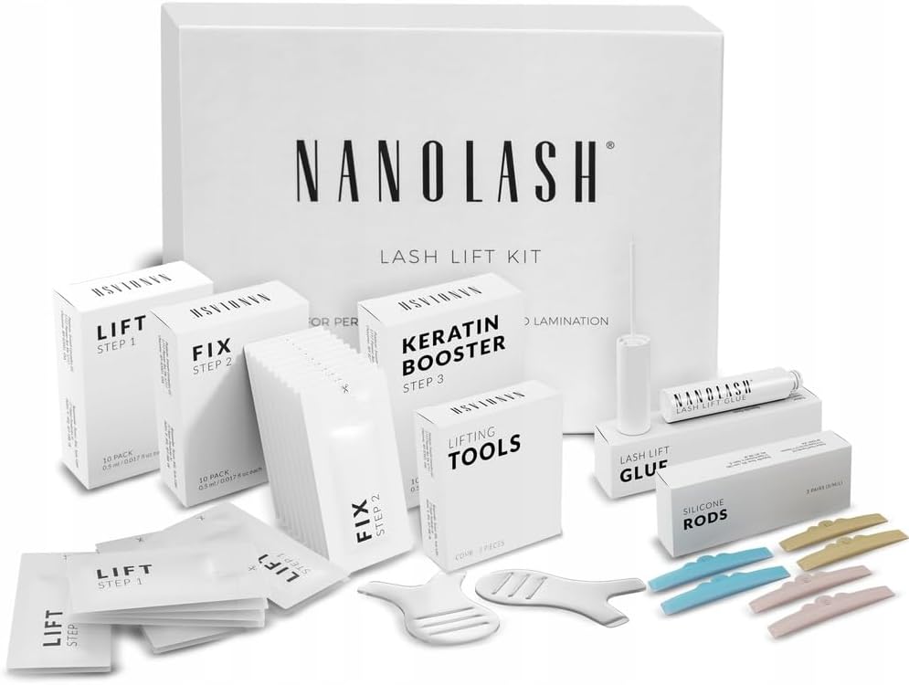 Nanolash Lash Lift Kit - professional eyelash lifting kit, DIY kit for eyelash lifting at home and in the salon, DIY eyelash lamination, lash curling kit Beauty Goddess ScentiMelti Wax Melts