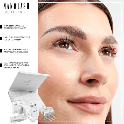 Nanolash Lash Lift Kit - professional eyelash lifting kit, DIY kit for eyelash lifting at home and in the salon, DIY eyelash lamination, lash curling kit Beauty Goddess ScentiMelti Wax Melts