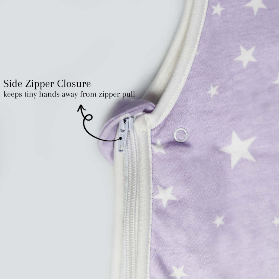 Lilac Stars Baby Sleeping Bag Cotton Passion UK ScentiMelti Wax Melts