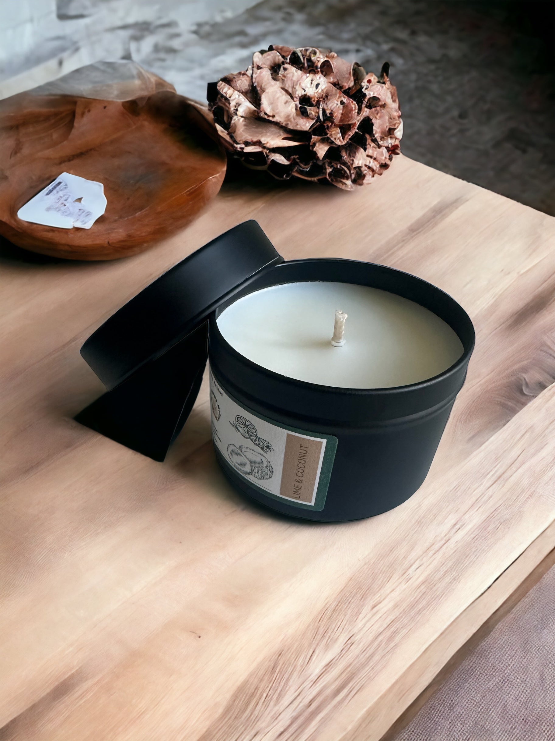 Lime And Coconut Candle - ScentiMelti Home Fragrance, Beauty & Gifts UK