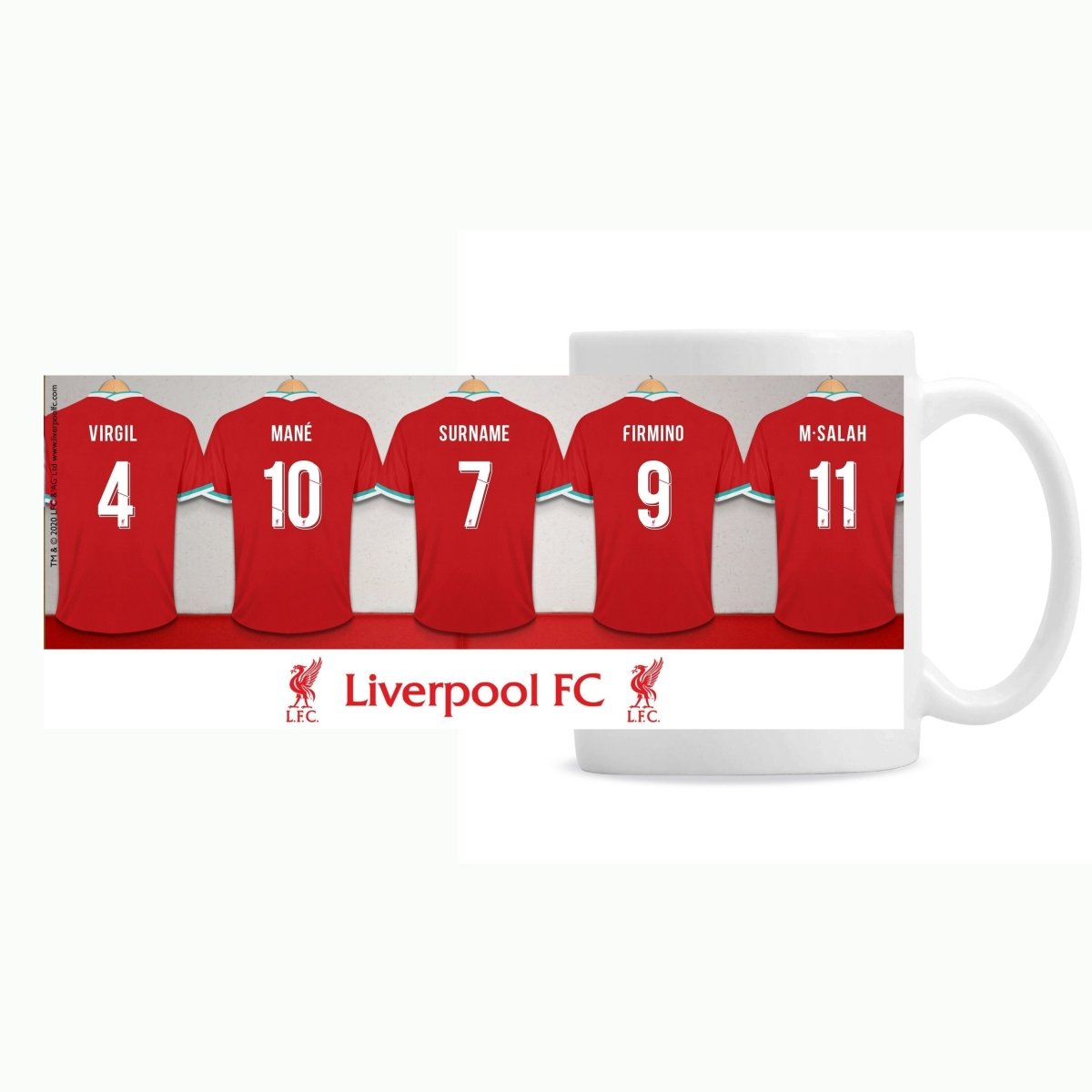 Liverpool Football Club Dressing Room Mug - ScentiMelti Home Fragrance, Beauty & Gifts UK