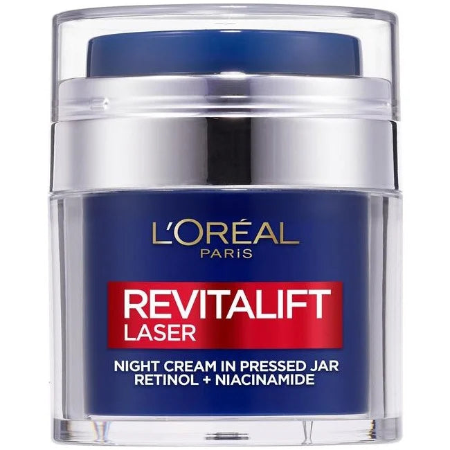 L'Oréal Paris Retinol and Niacinamide Night Cream Revitalift Laser Pressed Cream 50ml Grace Beauty ScentiMelti Wax Melts