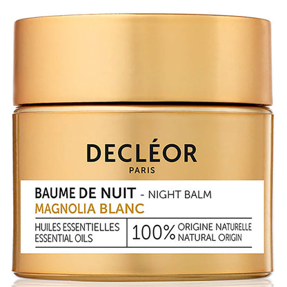 DECLÉOR White Magnolia Replenishing Anti-aging Night Balm 15ml - ScentiMelti Home Fragrance, Beauty & Gifts UK