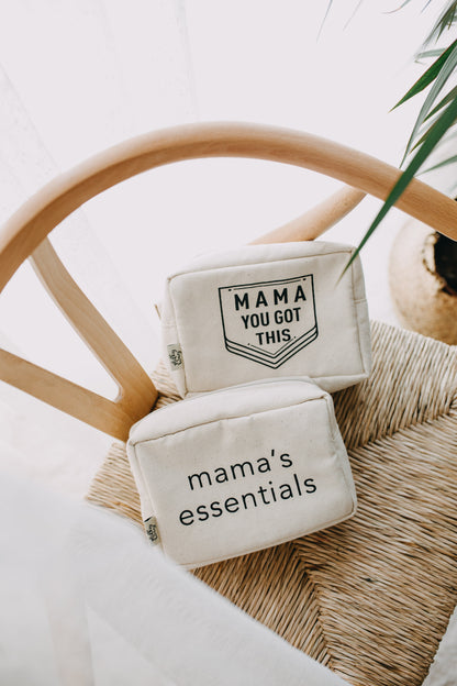 Mama You Got This Organiser – Multi-Purpose Travel Make-Up Bag (Hospital Bag - Baby Shower Gift) - ScentiMelti Home Fragrance, Beauty & Gifts UK