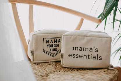 Mama You Got This Organiser – Multi-Purpose Travel Make-Up Bag (Hospital Bag - Baby Shower Gift) - ScentiMelti Home Fragrance, Beauty & Gifts UK