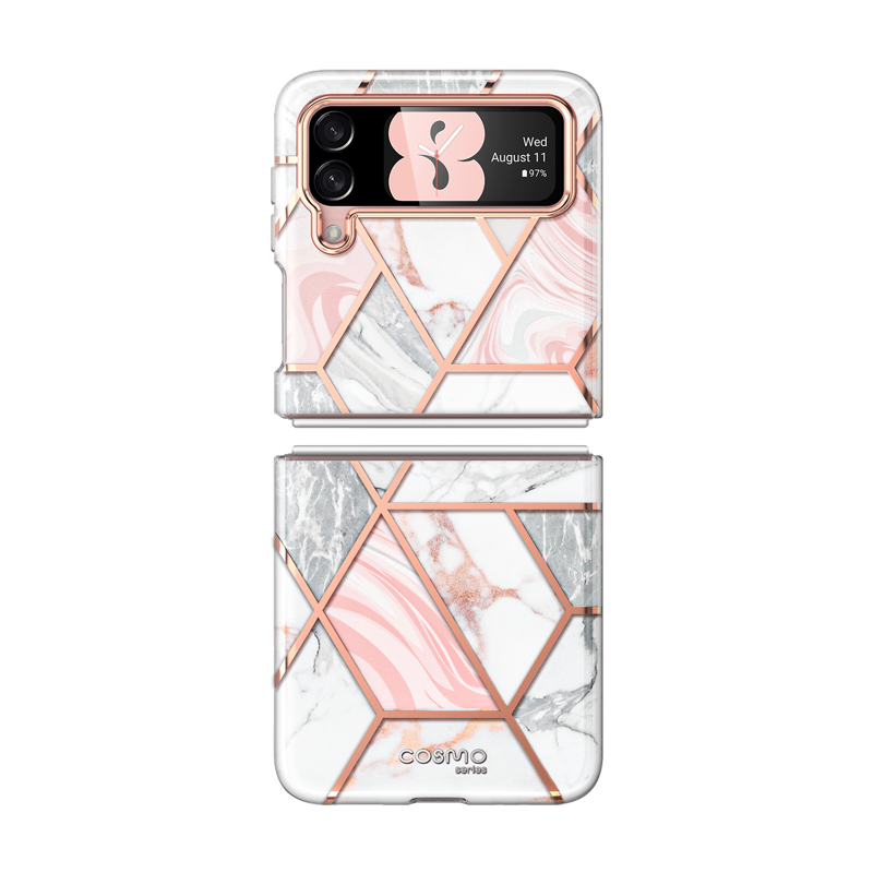 Galaxy Z Flip3 Cosmo - Marble Pink - ScentiMelti Home Fragrance, Beauty & Gifts UK