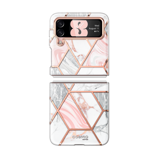 Galaxy Z Flip3 Cosmo - Marble Pink - ScentiMelti Home Fragrance, Beauty & Gifts UK