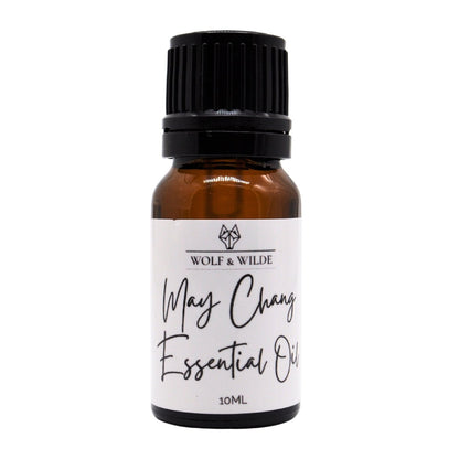 May Chang Organic Pure Essential Oil 10ml Wolf & Wilde ScentiMelti Wax Melts