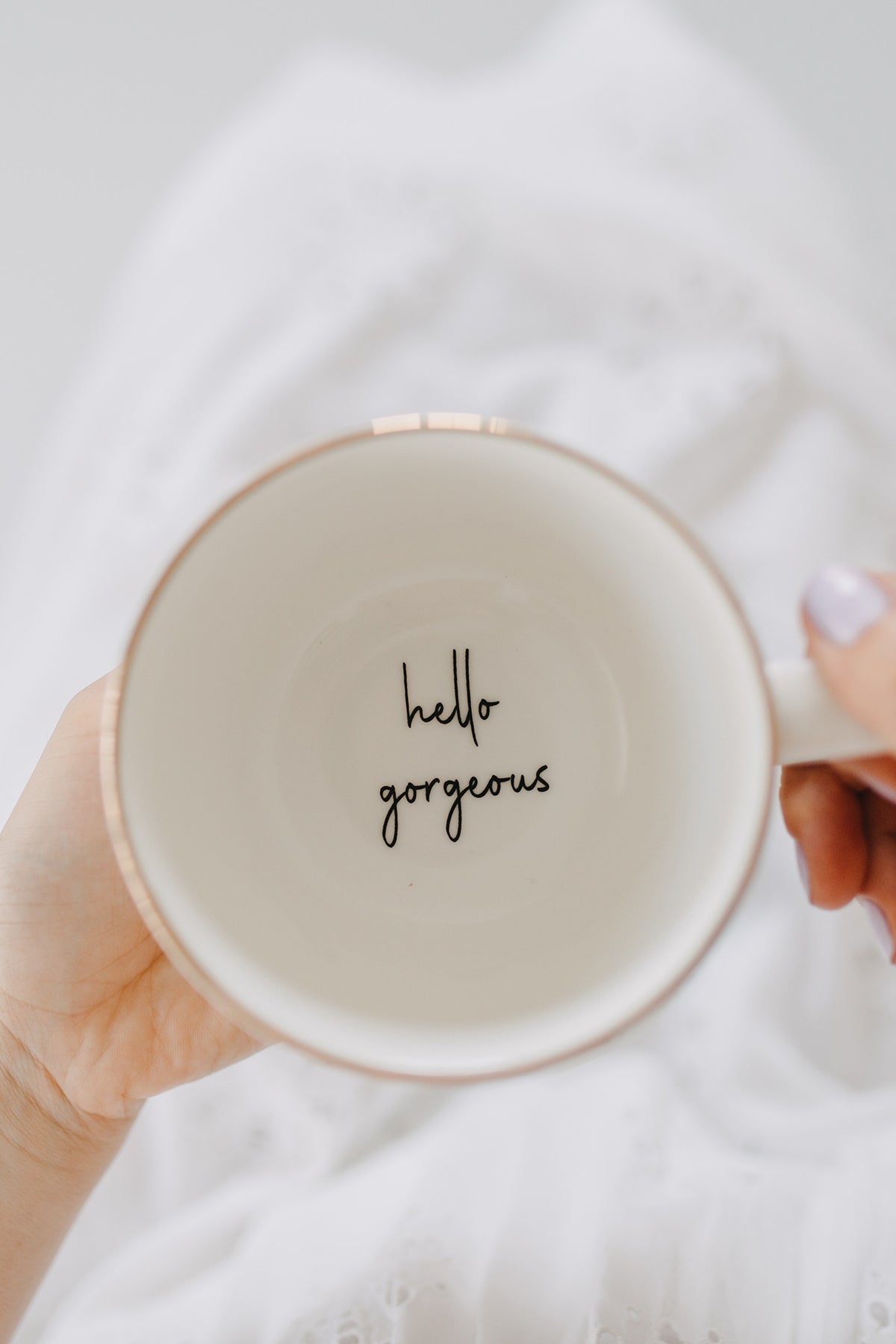 Hidden Message Mug You are Gold Baby, You are Gorgeous geople home & baby london ScentiMelti Wax Melts