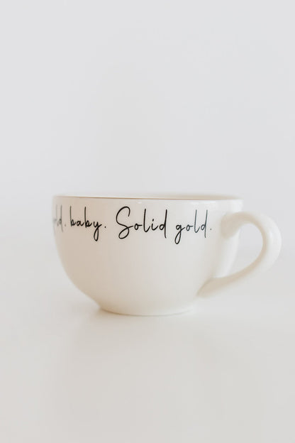 Hidden Message Mug You are Gold Baby, You are Gorgeous geople home & baby london ScentiMelti Wax Melts