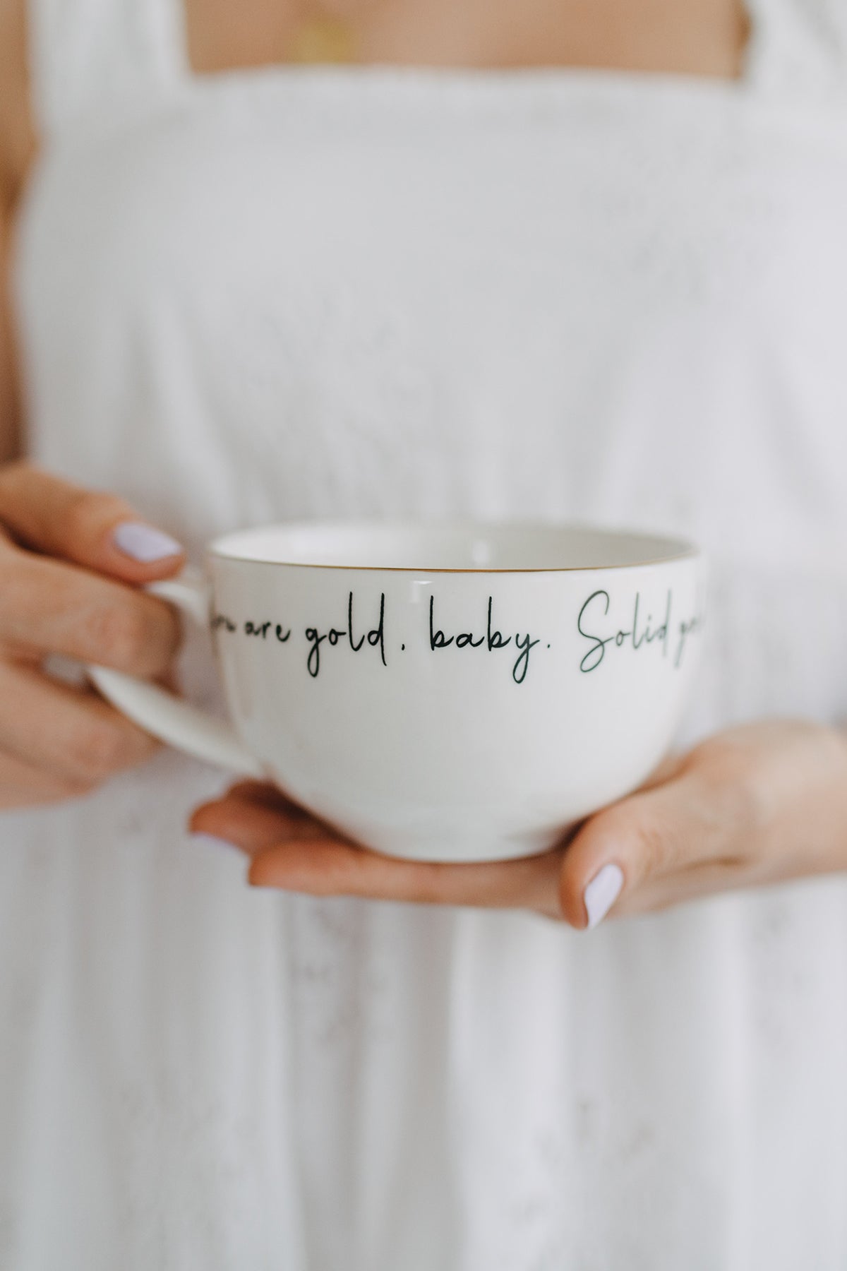 Hidden Message Mug You are Gold Baby, You are Gorgeous geople home & baby london ScentiMelti Wax Melts