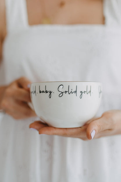 Hidden Message Mug You are Gold Baby, You are Gorgeous geople home & baby london ScentiMelti Wax Melts