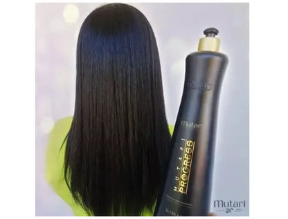 MUTARI PROGRESS BRAZILIAN KERATIN HAIR TREATMENT BLOW DRY STRAIGHTENING RECONSTRUCTOR 1L - ScentiMelti Home Fragrance, Beauty & Gifts UK