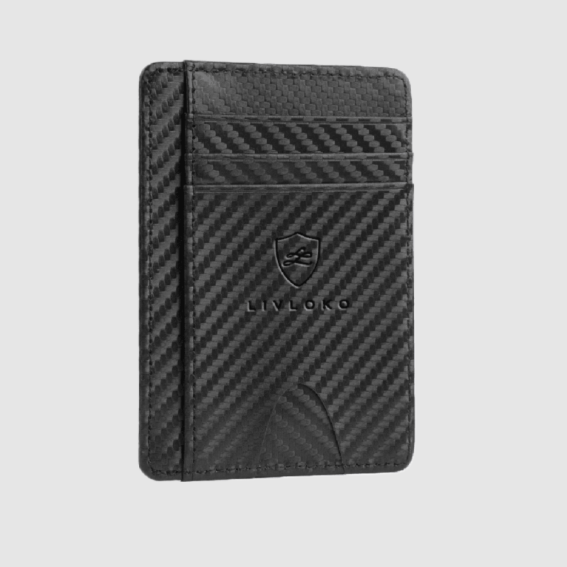 Carbon Fibre RFID Card  Holder Wallet - ScentiMelti Home Fragrance, Beauty & Gifts UK