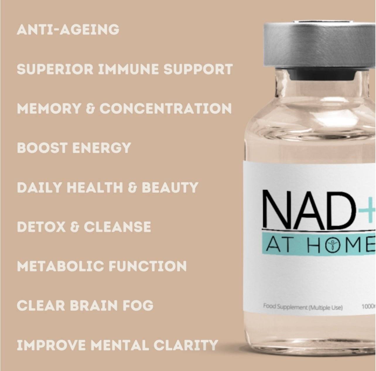 NAD+ AT HOME 1000mg theskinbay.co.uk ScentiMelti Wax Melts