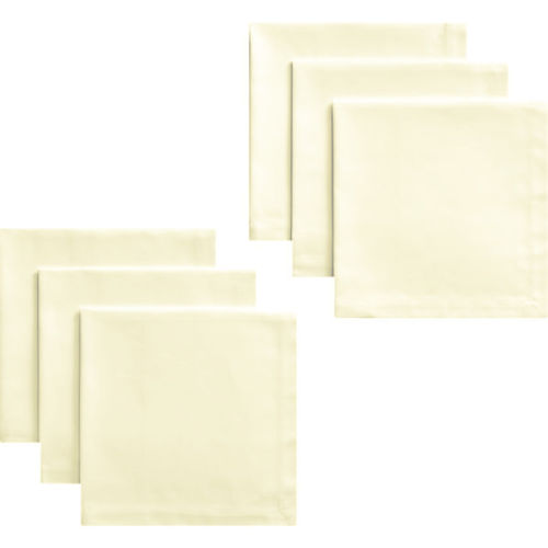 Cream Cotton Napkins - ScentiMelti Home Fragrance, Beauty & Gifts UK