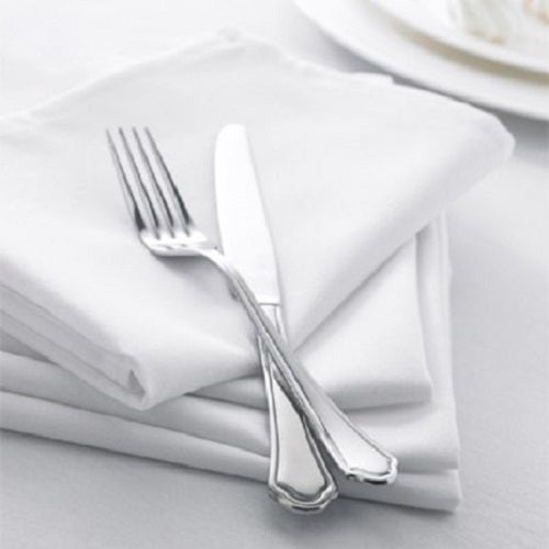 White Premium Drill Cotton Napkins - ScentiMelti Home Fragrance, Beauty & Gifts UK