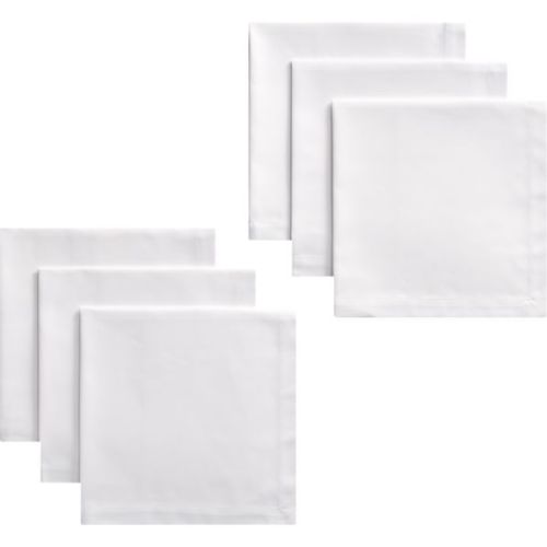 White Cotton Napkins - ScentiMelti Home Fragrance, Beauty & Gifts UK