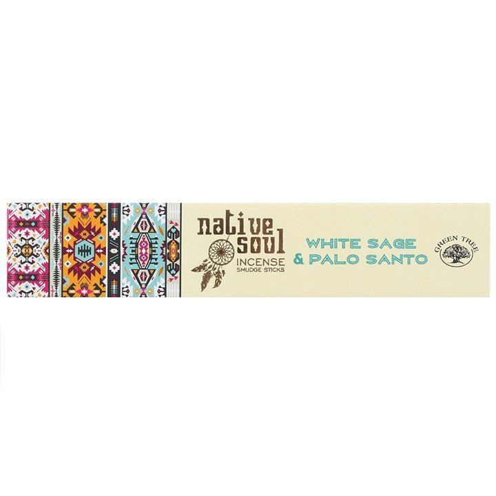 Native Soul Incense Sticks - White Sage & Palo Santo - ScentiMelti Home Fragrance, Beauty & Gifts UK