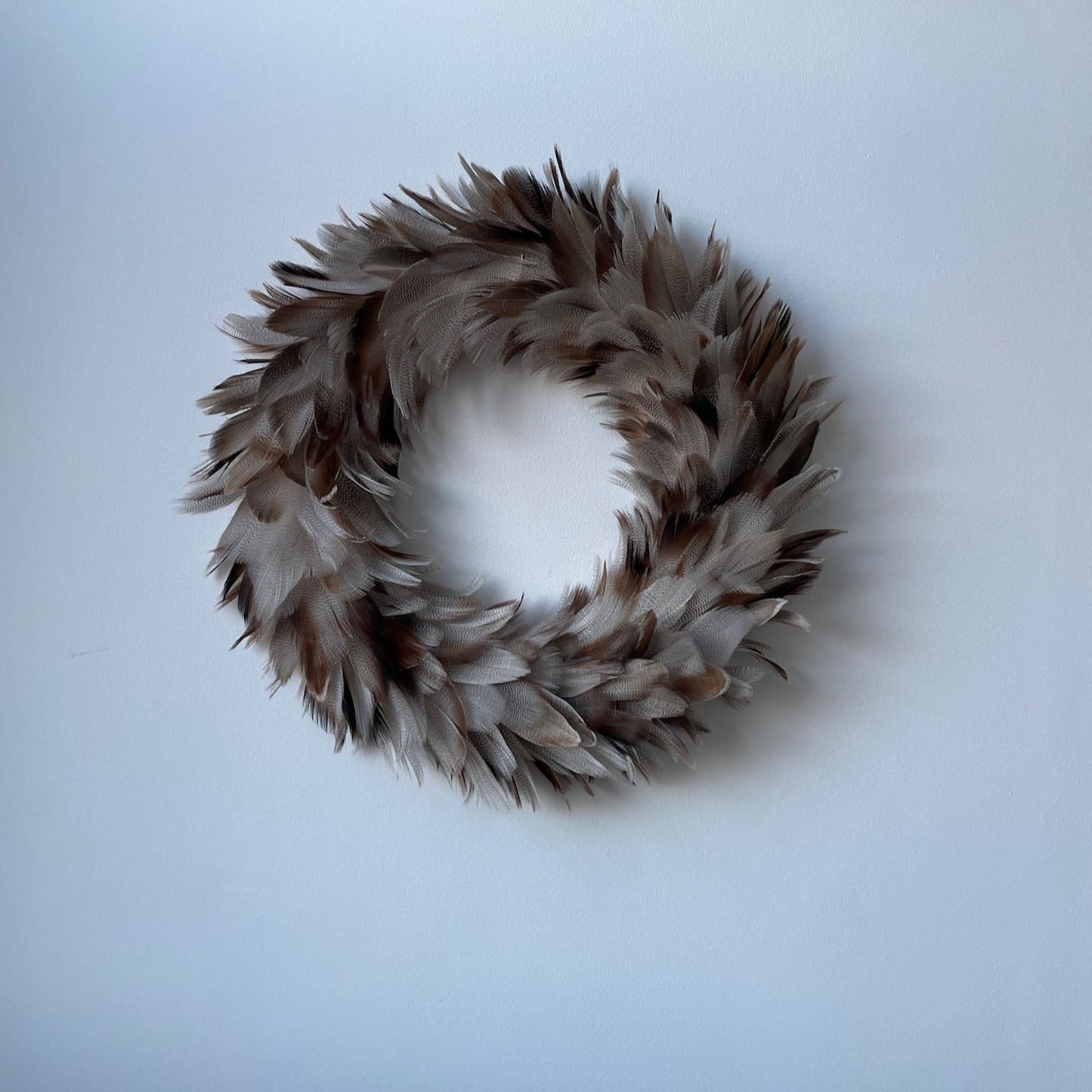 Natural Feather Wreath - ScentiMelti Home Fragrance, Beauty & Gifts UK