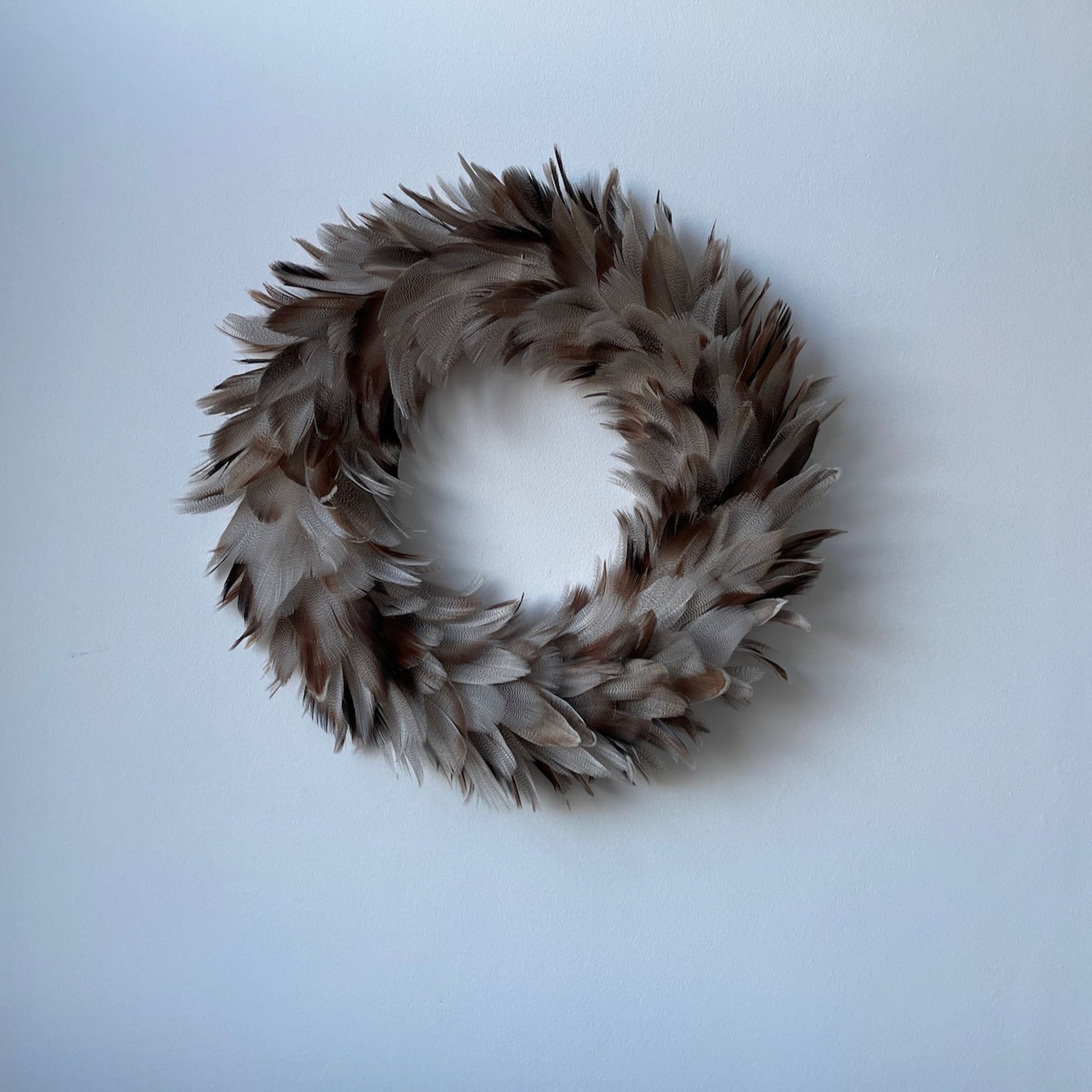 Natural Feather Wreath - ScentiMelti Home Fragrance, Beauty & Gifts UK