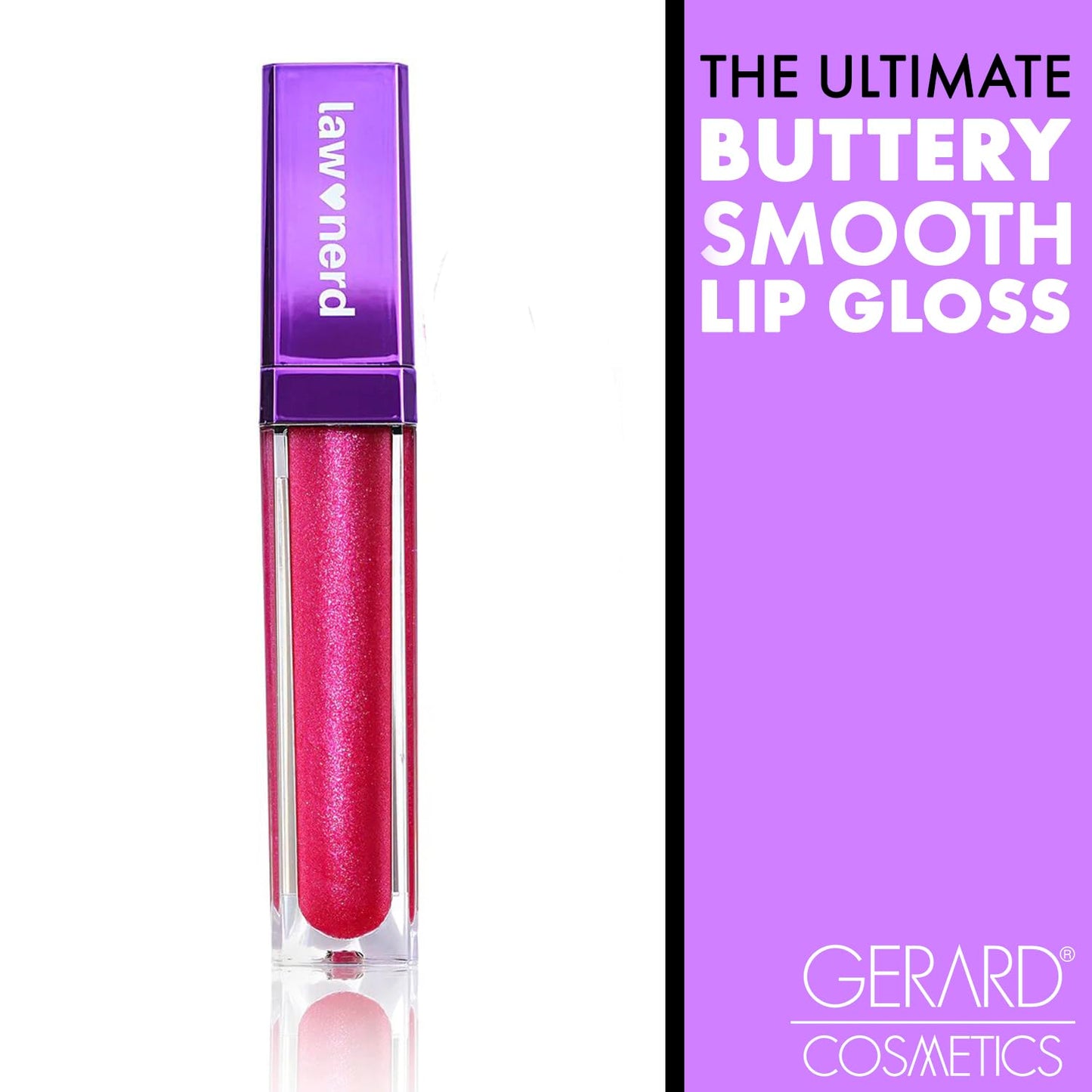 Gerard Cosmetics Emily D Baker X Lighted Lip Gloss - Objection - ScentiMelti Home Fragrance, Beauty & Gifts UK