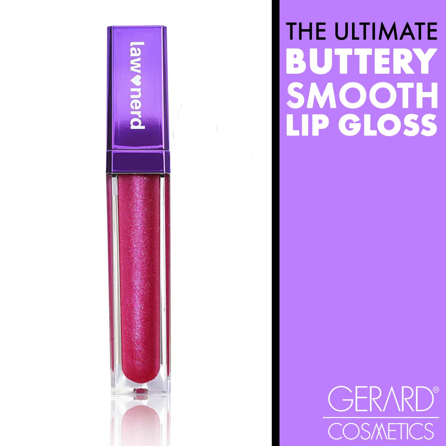 Gerard Cosmetics Emily D Baker X Lighted Lip Gloss - Objection - ScentiMelti Home Fragrance, Beauty & Gifts UK