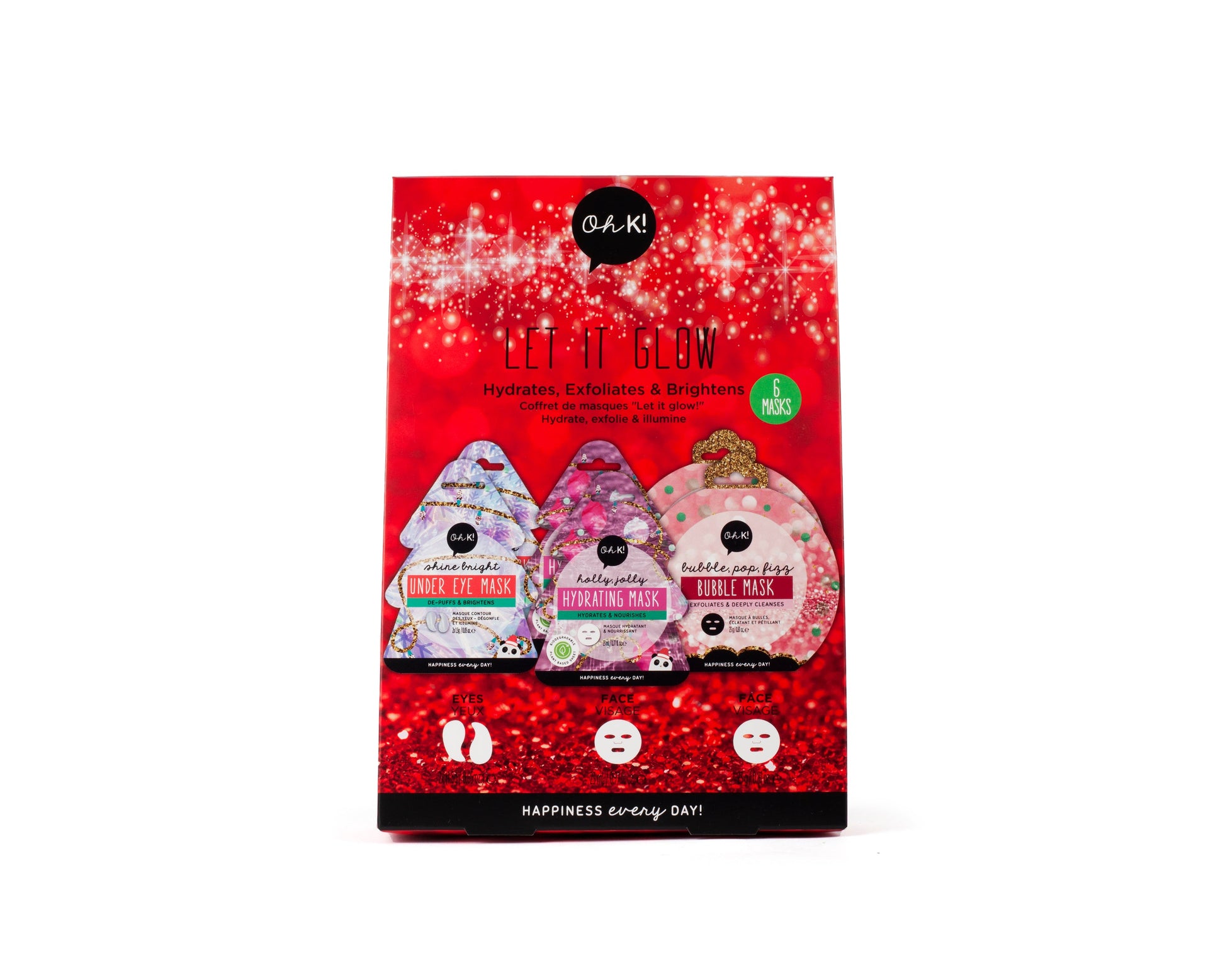 Oh K! Let It Glow Holiday 2023 bundle - ScentiMelti Home Fragrance, Beauty & Gifts UK