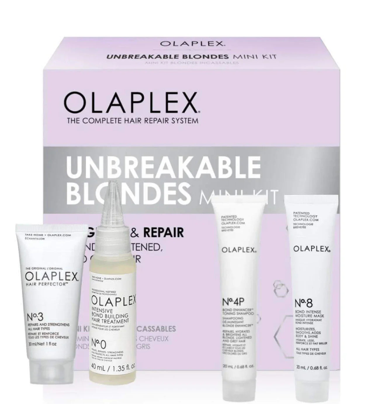 Olaplex - UNBREAKABLE BLONDES MINI KIT - ScentiMelti Home Fragrance, Beauty & Gifts UK