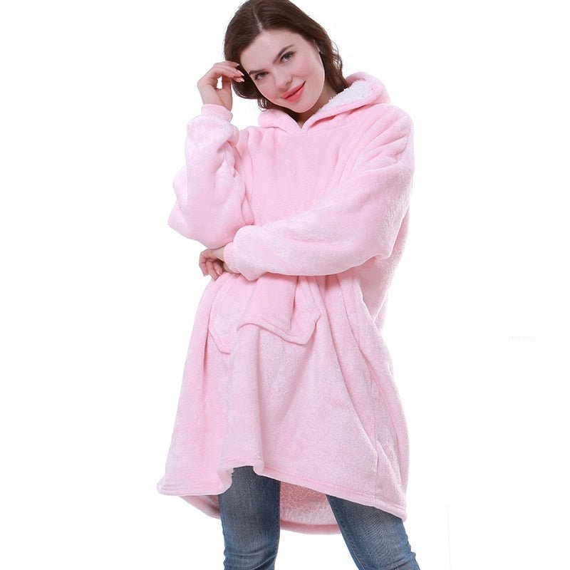 One size Hoodie Blanket with Sleeves - ScentiMelti Home Fragrance, Beauty & Gifts UK