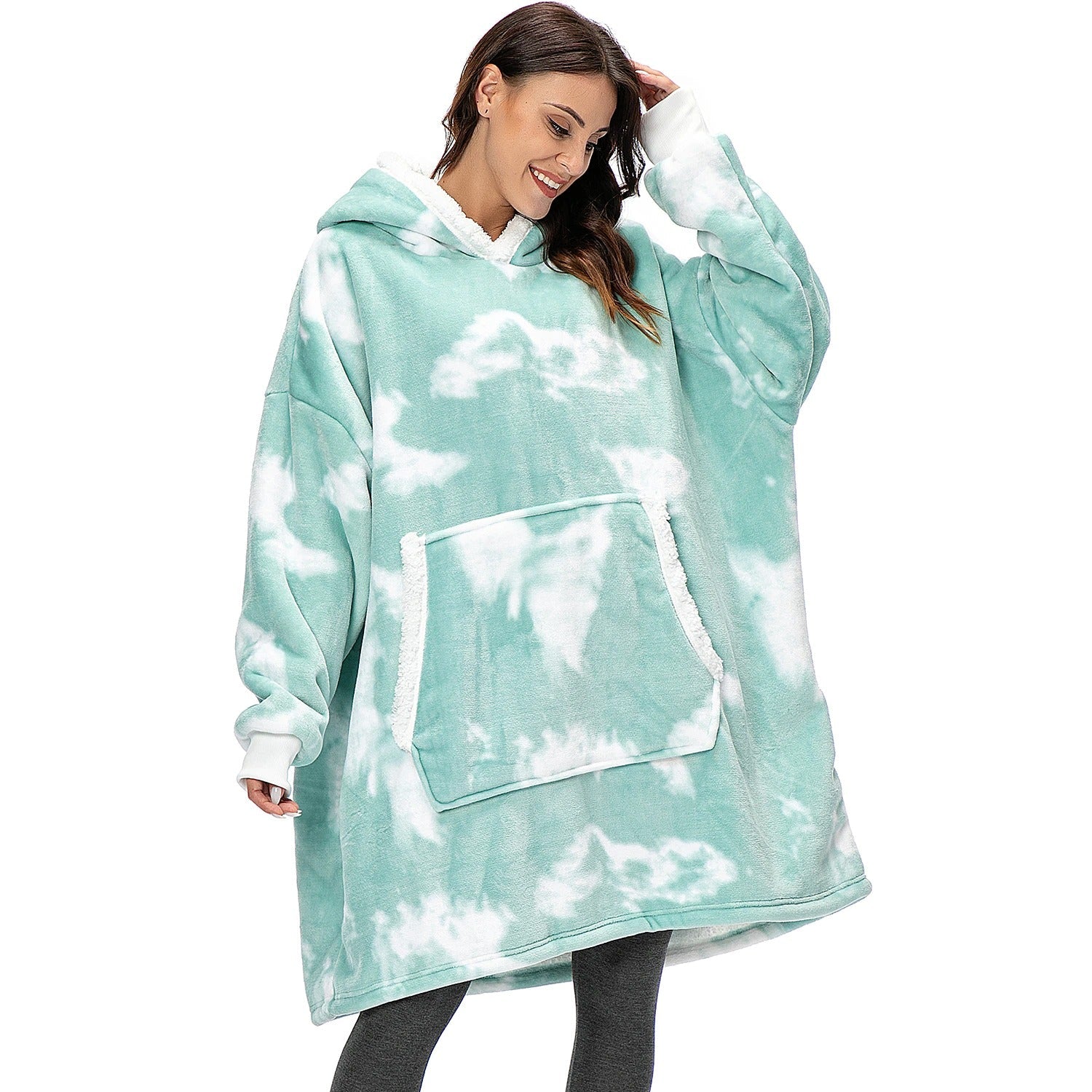 One size Hoodie Blanket with Sleeves - ScentiMelti Home Fragrance, Beauty & Gifts UK