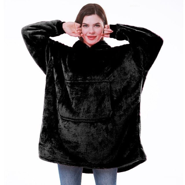 One size Hoodie Blanket with Sleeves - ScentiMelti Home Fragrance, Beauty & Gifts UK