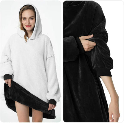 One size Hoodie Blanket with Sleeves - ScentiMelti Home Fragrance, Beauty & Gifts UK