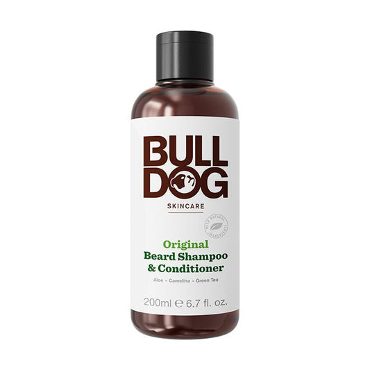 Bulldog Skincare for Men Original Beard Shampoo and Conditioner - 200ml - ScentiMelti Home Fragrance, Beauty & Gifts UK