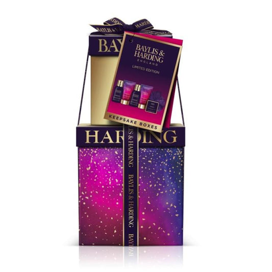 Baylis & Harding Midnight Fig & Pomegranate Luxury Pamper Present Gift Set - Vegan Friendly - ScentiMelti Home Fragrance, Beauty & Gifts UK