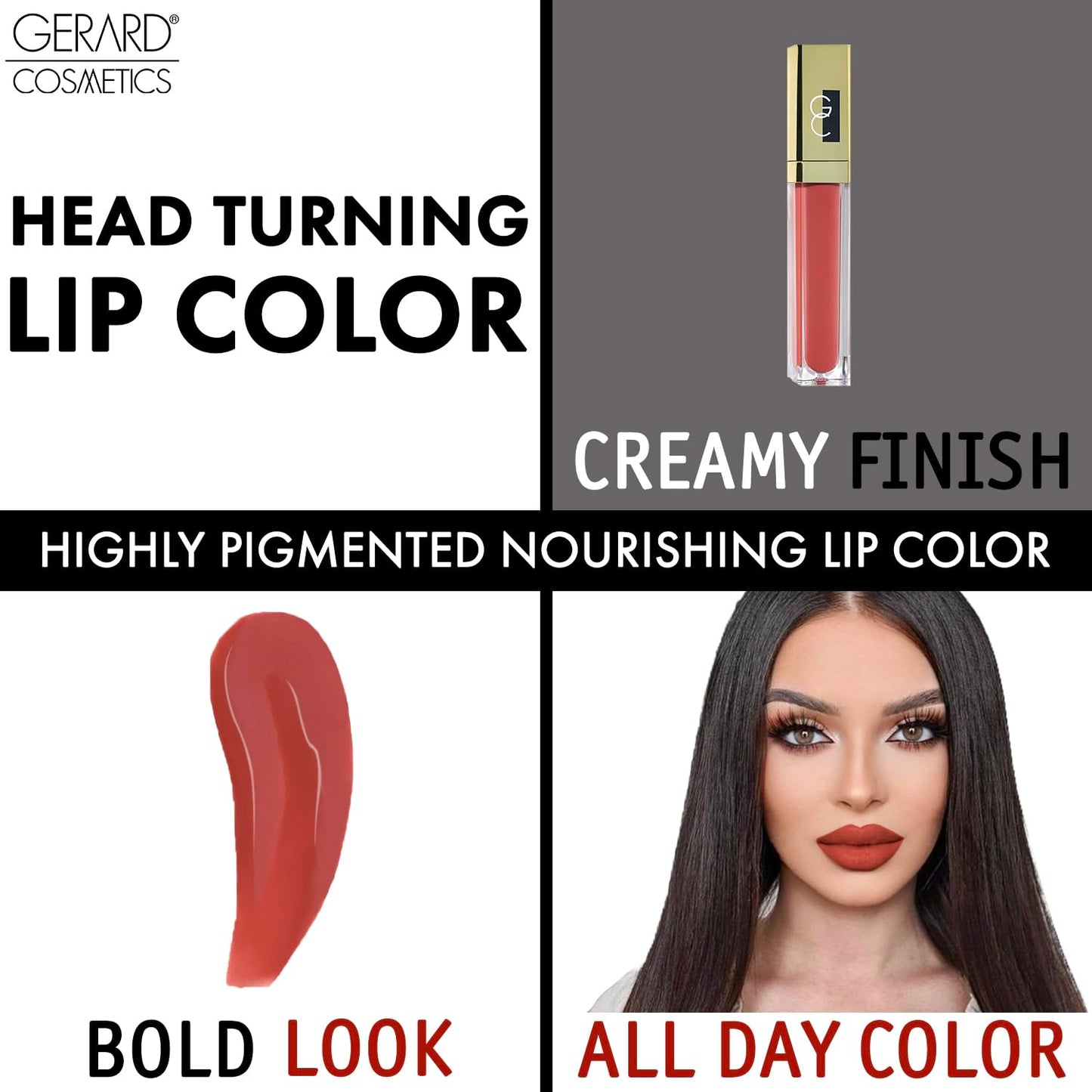 Gerard Cosmetics Color Your Smile Lip Gloss - Passion - ScentiMelti Home Fragrance, Beauty & Gifts UK