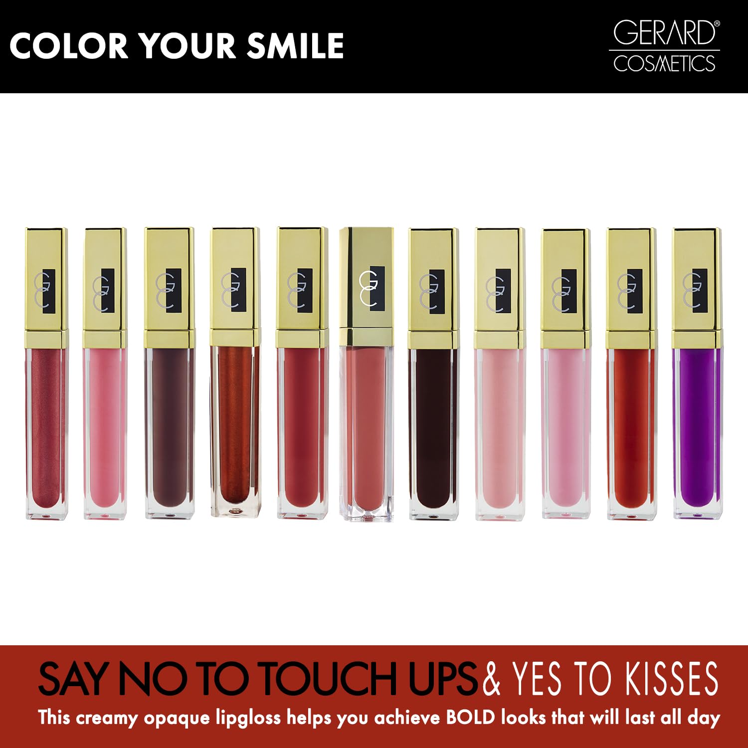 Gerard Cosmetics Color Your Smile Lip Gloss - Passion - ScentiMelti Home Fragrance, Beauty & Gifts UK