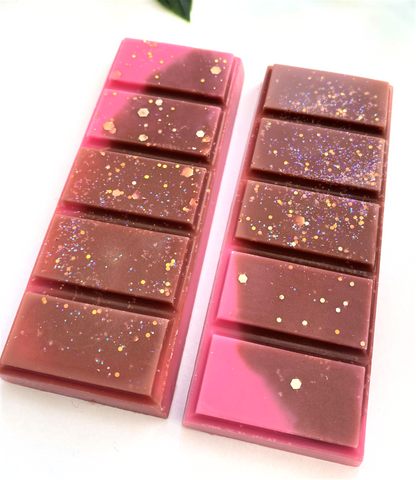 Pink Custard & Choc Crunch Wax Melts - ScentiMelti  Pink Custard & Choc Crunch Wax Melts