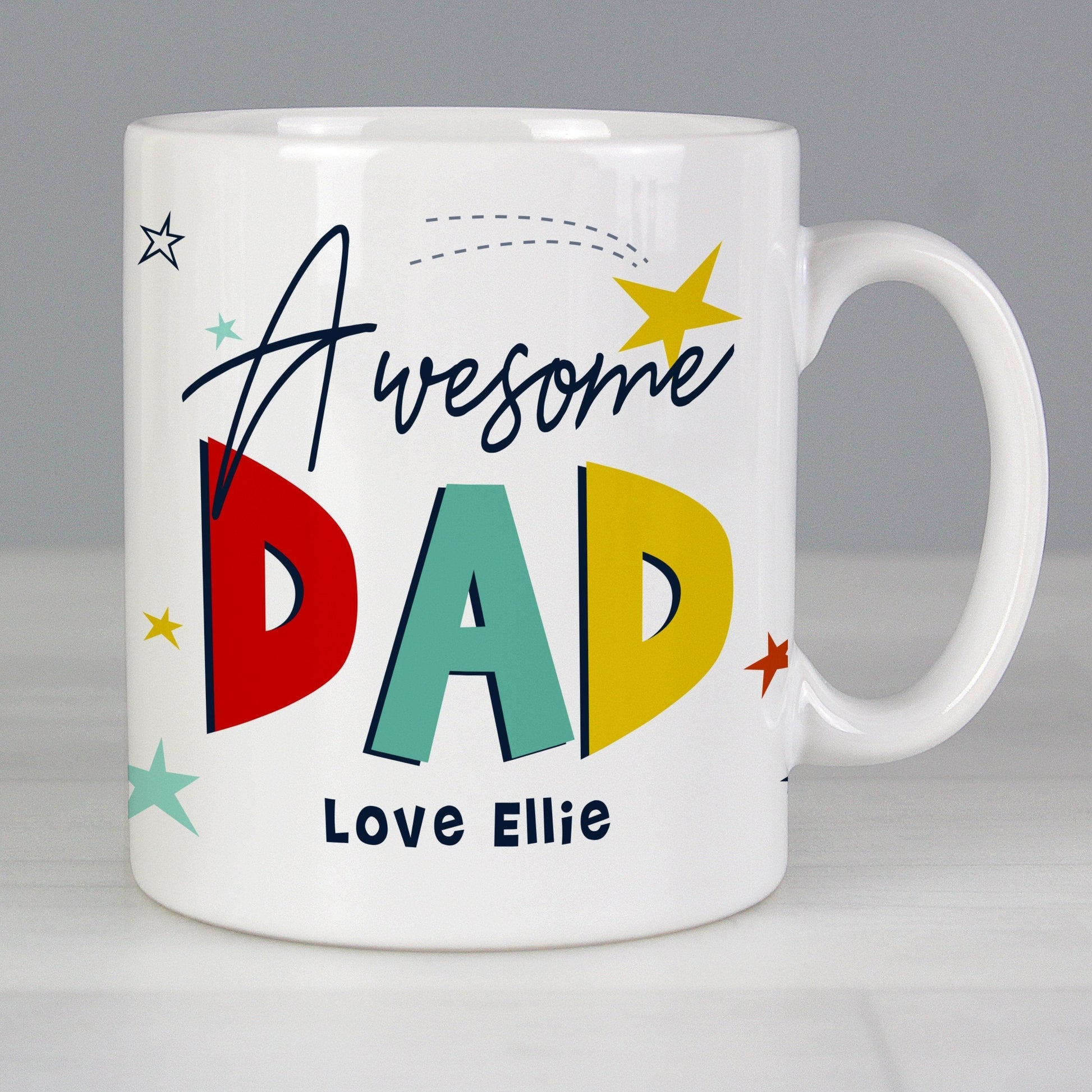 Personalised Awesome Dad Mug Gifts Finder ScentiMelti Wax Melts