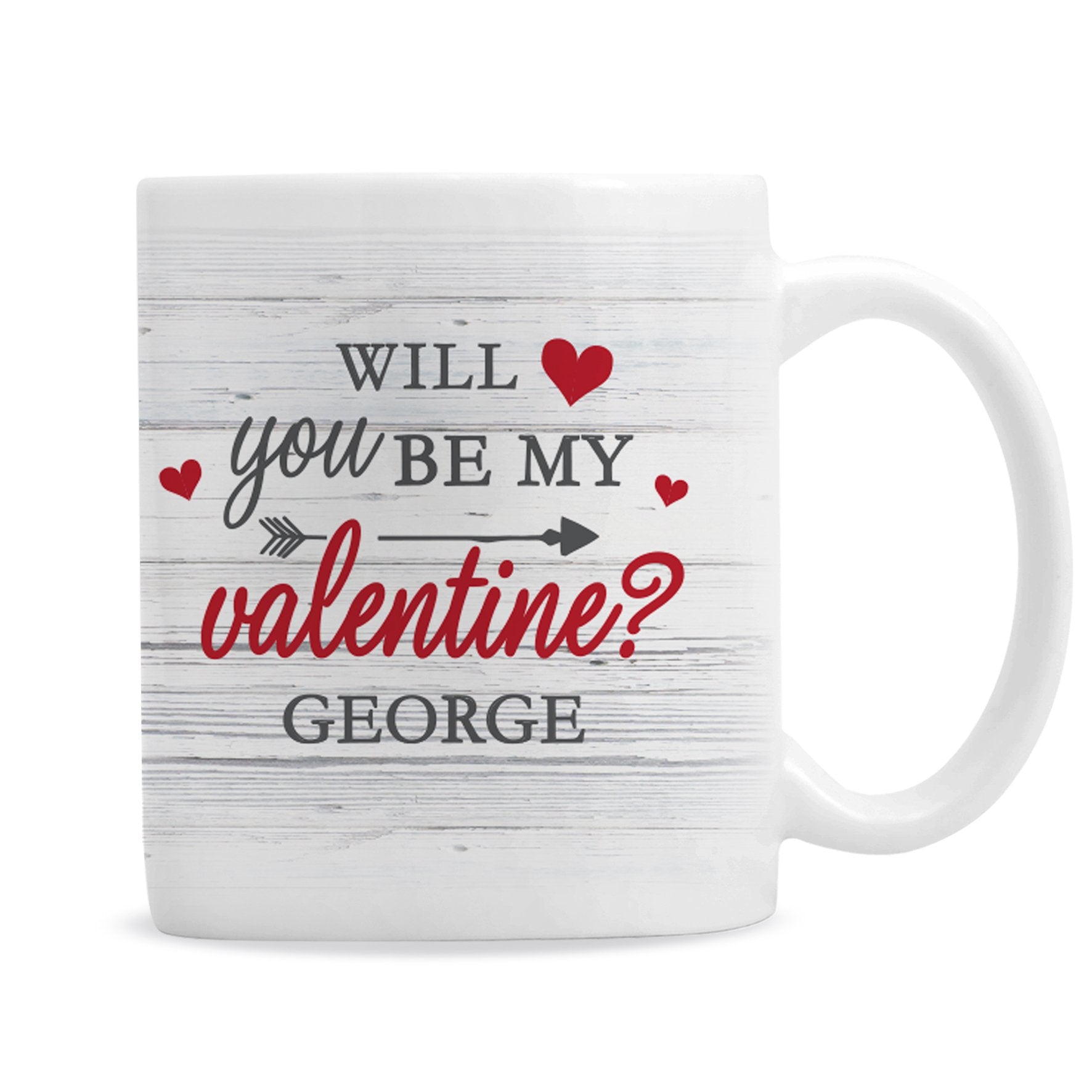 Personalised Be My Valentine Mug Gifts Finder ScentiMelti Wax Melts