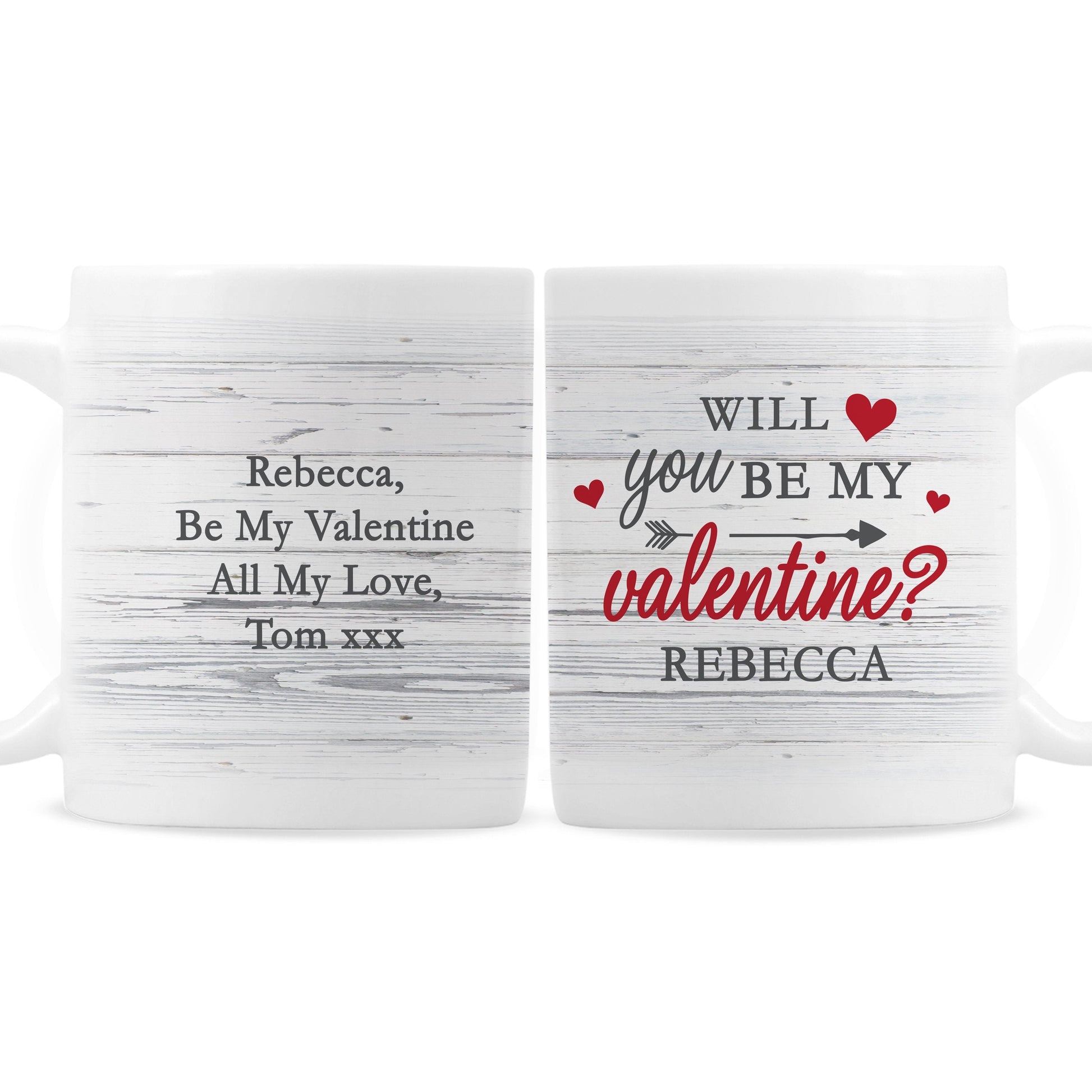 Personalised Be My Valentine Mug Gifts Finder ScentiMelti Wax Melts