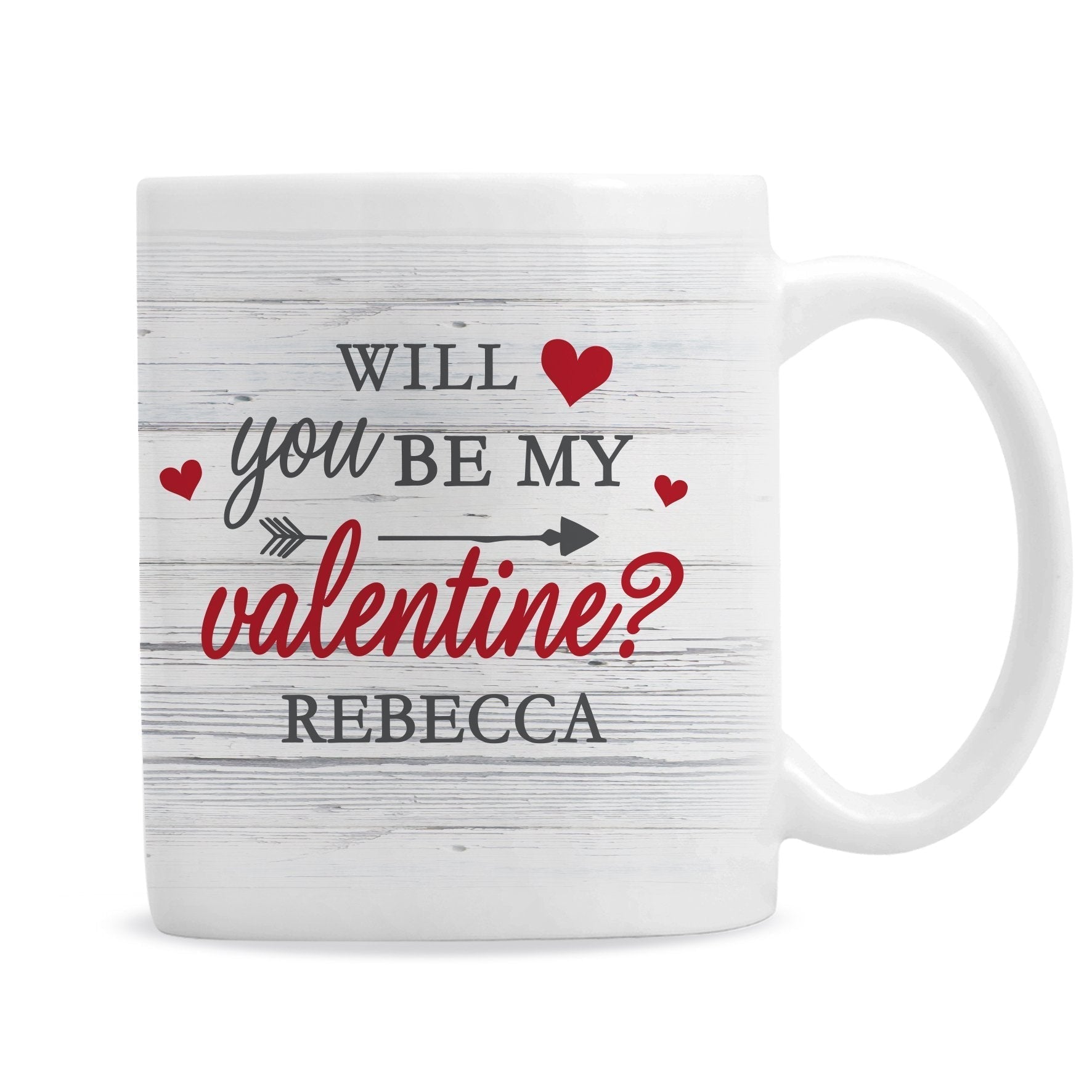 Personalised Be My Valentine Mug Gifts Finder ScentiMelti Wax Melts