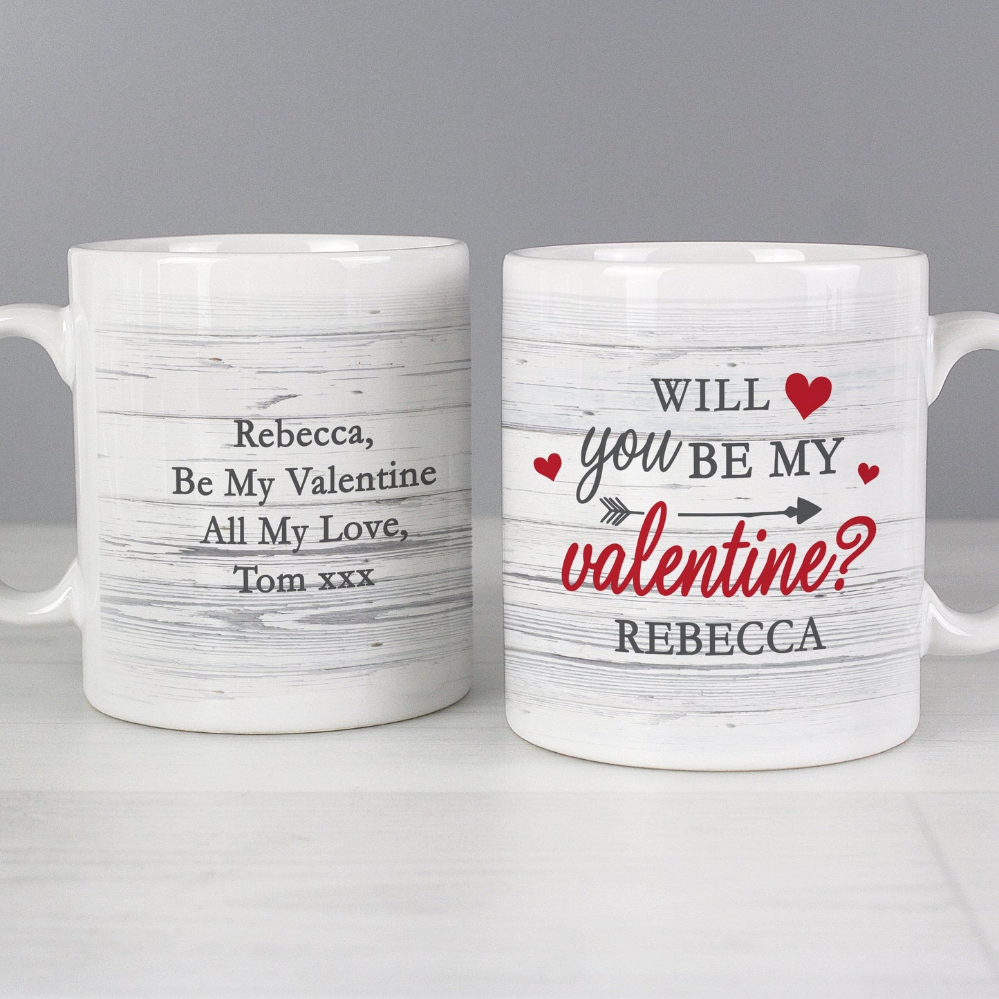 Personalised Be My Valentine Mug Gifts Finder ScentiMelti Wax Melts