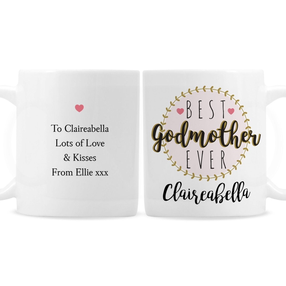 Personalised 'Best Godmother' Mug Gifts Finder ScentiMelti Wax Melts