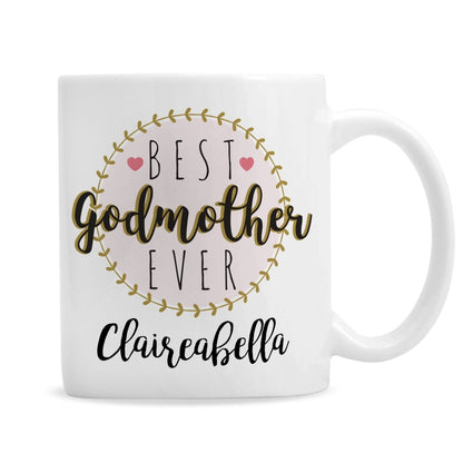 Personalised 'Best Godmother' Mug Gifts Finder ScentiMelti Wax Melts