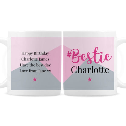 Personalised #Bestie Mug Gifts Finder ScentiMelti Wax Melts