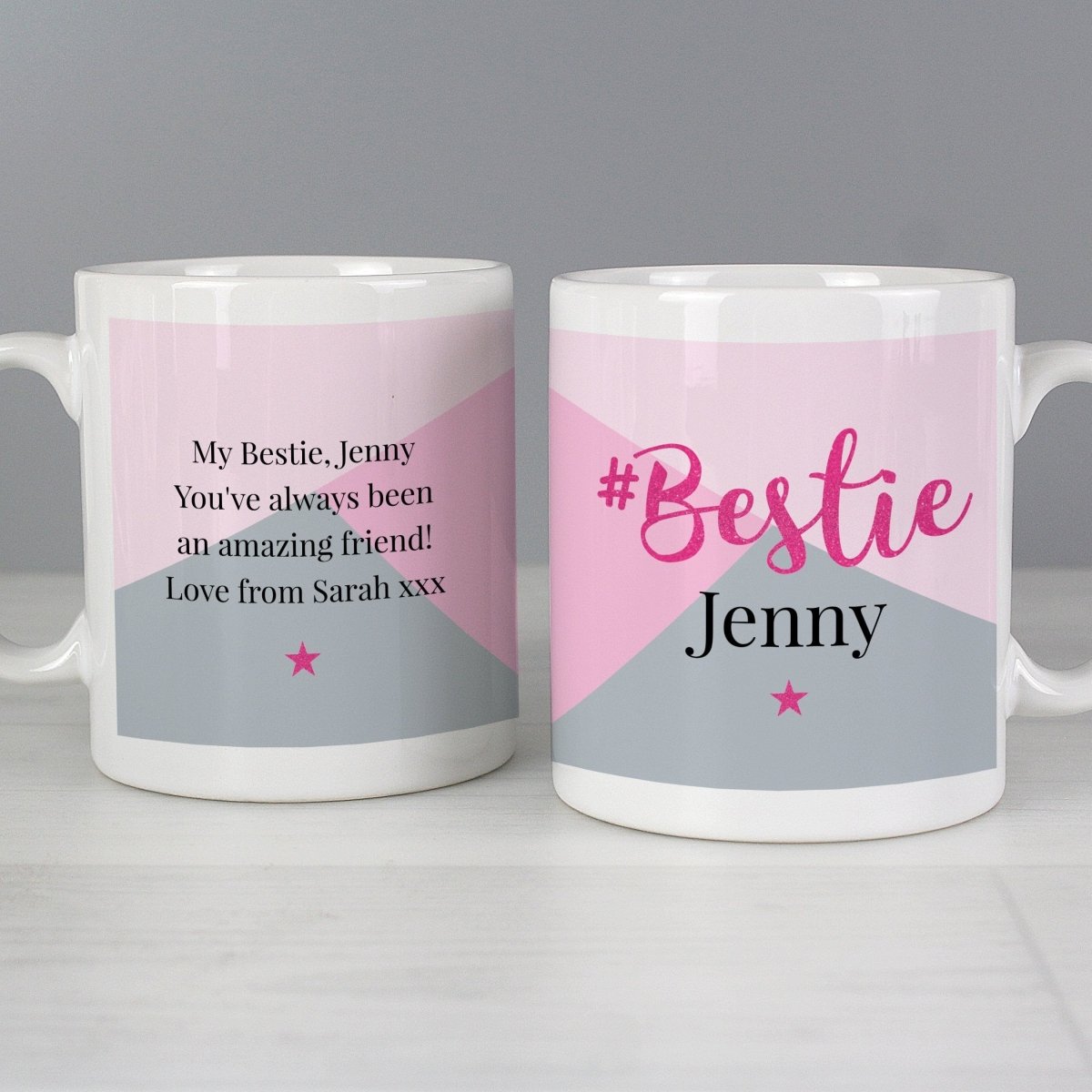 Personalised #Bestie Mug Gifts Finder ScentiMelti Wax Melts